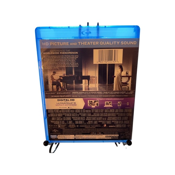 50 Shades of Grey Blu-Ray& DVD Unrated Version: GUC - Picture 3 of 3